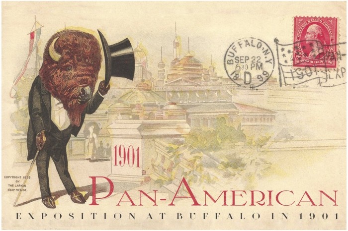 Buffalo Top-hat, Pan-Am Souvenir  Poster
